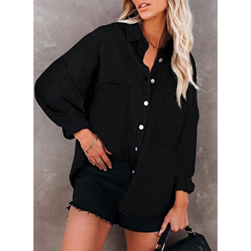 Happy Sailed Plus Size Denim Jacket for Stylish Women