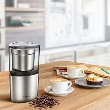 Premium SHARDOR Electric Grinder for Coffee and Spices