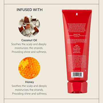 TPH BY TARAJI Real Love Protein Treatment Hair Mask & Deep Conditioner with Coconut Oil & Honey for ...