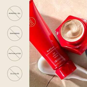 TPH BY TARAJI Real Love Protein Treatment Hair Mask & Deep Conditioner with Coconut Oil & Honey for Dry, Damaged Natural Hair| For Coily & Curly Hair | Sulfate Free | For Women & Men, 8.45 fl. oz