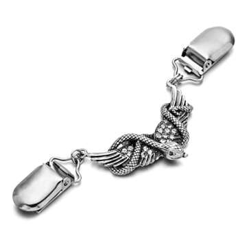 YunZh Vintage Sweater Clips - Elegant Cardigan & Shawl Accessory