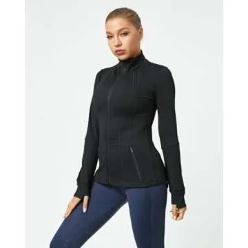 QUEENIEKE Women Athletic Jacket Comfort Fit Running Outerwear