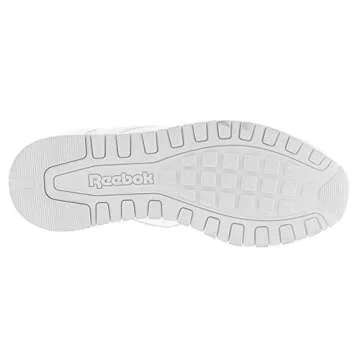 Reebok womens Classic Harman Run Sneaker, White/Steel, 8.5 US