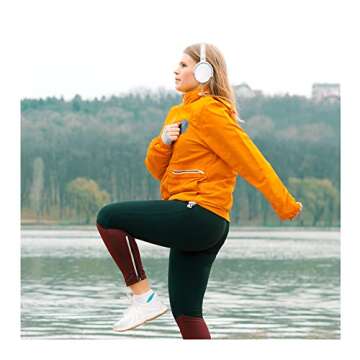 Sennheiser HD 350BT Bluetooth 5.0 Wireless Headphone - 30-Hour Battery Life, USB-C Fast Charging, Virtual Assistant Button, Foldable - White (HD 350BT White)