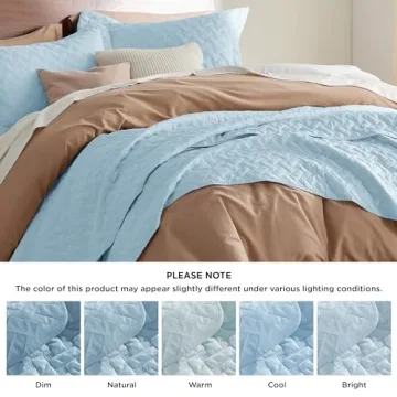 Bedsure Queen Quilt - Lightweight All Season Bedding Set