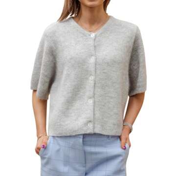 Women Lightweight Knitted Cardigan Perfect for Every Occasion