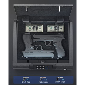 Biometric Gun Safe with 3-Ways Access - BILLCONCH