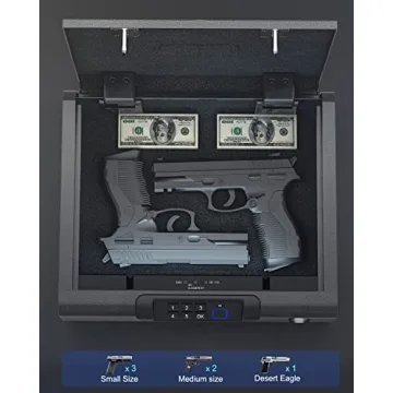 Biometric Gun Safe with 3-Ways Access - BILLCONCH