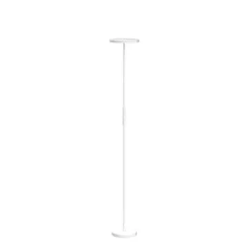 JOOFO Floor Lamp,30W/2400LM Sky LED Modern Torchiere 3 Color Temperatures Super Bright -Tall Standing Pole Light with Remote & Touch Control for Living Room,Bed Room,Office (Pearl White)