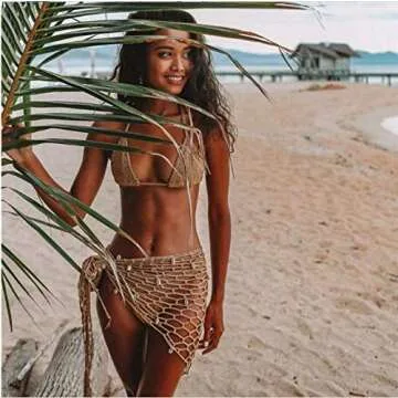 Stylish Crochet Swimwear Cover Up for Mermaid Lovers and Beachgoers