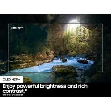 SAMSUNG 55-Inch OLED 4K Smart TV with Dolby Atmos