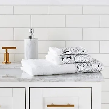 Sinatra Modern Bathroom Towel Set Luxury 3 Piece