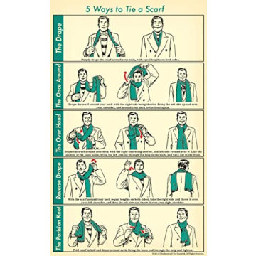 Jifoocol Christmas Red Scarf - Cozy & Stylish Winter Accessory