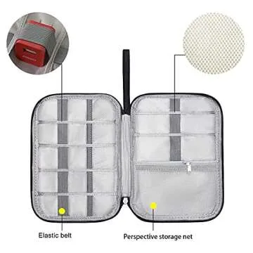 Electronic Organizer for Travel & Cord Management