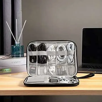 Electronic Organizer for Travel & Cord Management