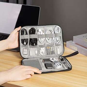 Electronic Organizer for Travel & Cord Management