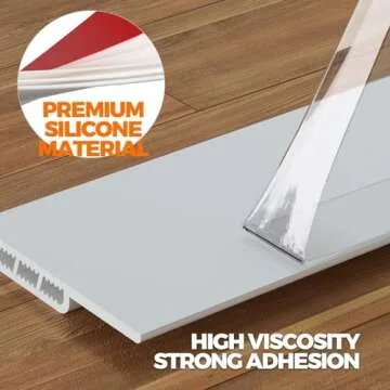 Holikme Door Draft Stopper - 2 Pack Noise Reducing Insulator