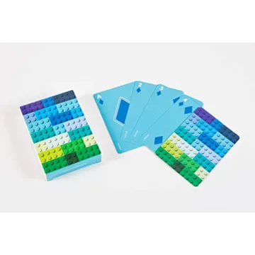 LEGO Brick Playing Cards for Fun Game Nights