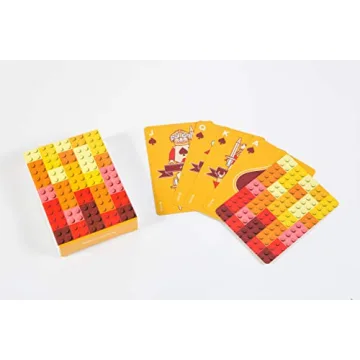 LEGO Brick Playing Cards for Fun Game Nights