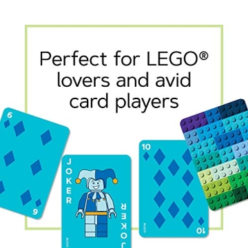 LEGO Brick Playing Cards for Fun Game Nights