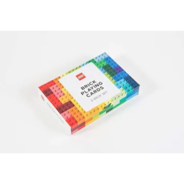 LEGO Brick Playing Cards for Fun Game Nights