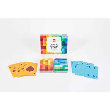 LEGO Brick Playing Cards for Fun Game Nights