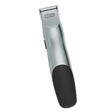 Wahl Groomsman Battery Operated Facial Hair Trimmer for Beard & Mustache Trimming Including Light De...