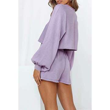 ZESICA Casual Knit Sweatsuit - Comfort Meets Style