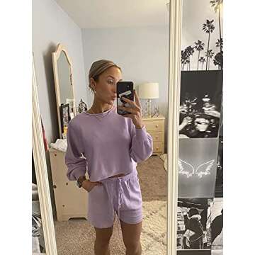 ZESICA Casual Knit Sweatsuit - Comfort Meets Style