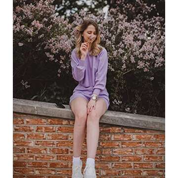 ZESICA Casual Knit Sweatsuit - Comfort Meets Style