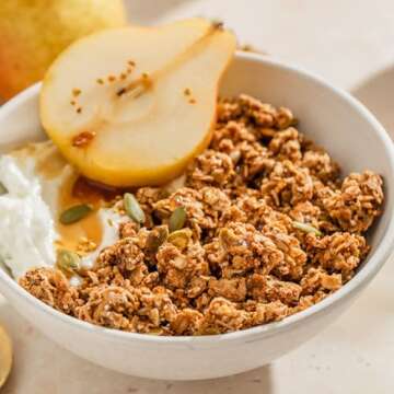 Purely Elizabeth, Pumpkin Cinnamon, Ancient Grain Granola, Gluten-Free, Non-GMO, 12 Ounce (Pack of 3)