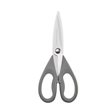 KitchenAid All Purpose Shears with Protective Sheath, 8.72-Inch, Gray