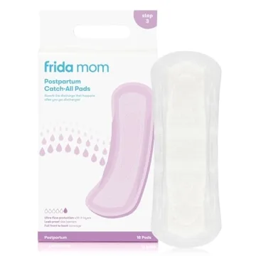 Frida Mom Postpartum Pads - Leak Proof Feminine Care Maxi Pads with 6 Layers of Protection