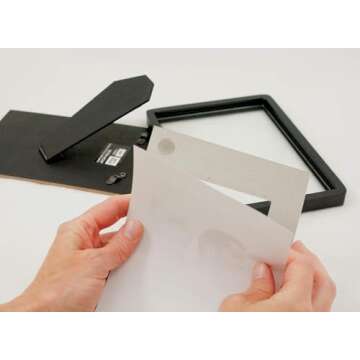 Glue Dots Poster Dot Dispenser with 200 Clear Dots