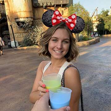 FANYITY Mouse Ears Headband for Halloween and Parties