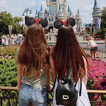 FANYITY Mouse Ears Headband for Halloween and Parties