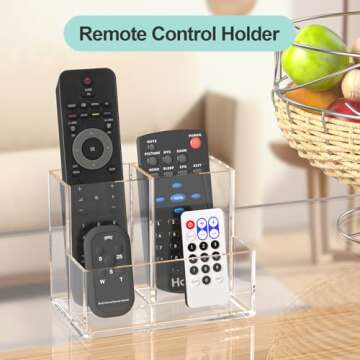 runzoos Pen Holder for Desk, Acrylic Pencil Holder for Desk, Makeup Brush Holder Organizer for Vanity, Pen Pencil Organizer Cup, Office Desk Organizers and Accessories, Office Desk Organization