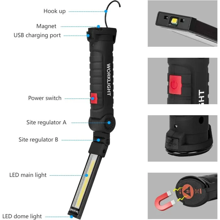 Rechargeable LED Work Lights - Gifts for Men