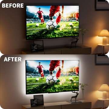 PAUTIX 5V USB LED Strip Light 6.56ft/2m, 640LEDs 1200lm Dimmable COB LED Strip 6000K Daylight White ...