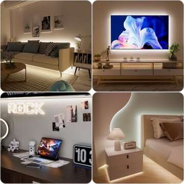 PAUTIX 5V USB LED Strip Light 6.56ft/2m, 640LEDs 1200lm Dimmable COB LED Strip 6000K Daylight White CRI85+ USB Powered Backlight for Sewing Machine,Mirror, Cabinet, Wardrobe, DIY Lighting Project