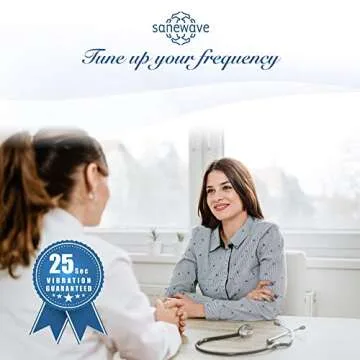 SANEWAVE 528Hz Premium Tuning Fork Medical Healing Instrument Aluminum Soft Bag Chakra Unblocking, DNA Repair Stress Reliever