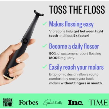 FLAUS Electric Flosser Eco-Friendly Easy Gum Care