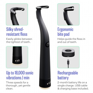 FLAUS Electric Flosser Eco-Friendly Easy Gum Care