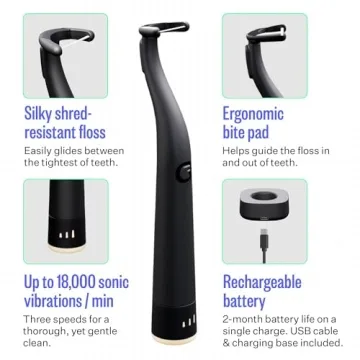 FLAUS Electric Flosser Eco-Friendly Easy Gum Care