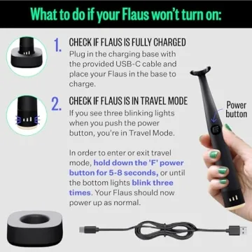 FLAUS Electric Flosser Eco-Friendly Easy Gum Care