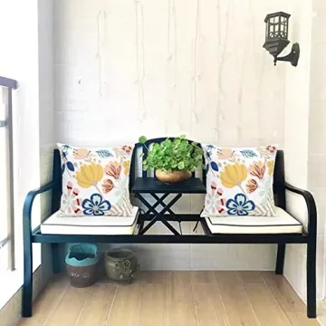 Pilmandu Embroidered Decorative Pillow Covers Set of 2