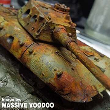 Dirty Down Rust Effect for Realistic Model Crafting