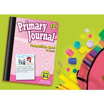 Better Office Products Primary Journal 4-Pack for Kids