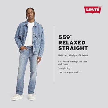 Levi's Men's 559 Relaxed Straight Jeans - Comfort & Style