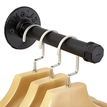 Sumnacon Heavy Duty Industrial Pipe Clothes Bar Rack